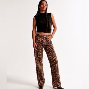 Abercrombie and Fitch low rise baggy jeans NWT